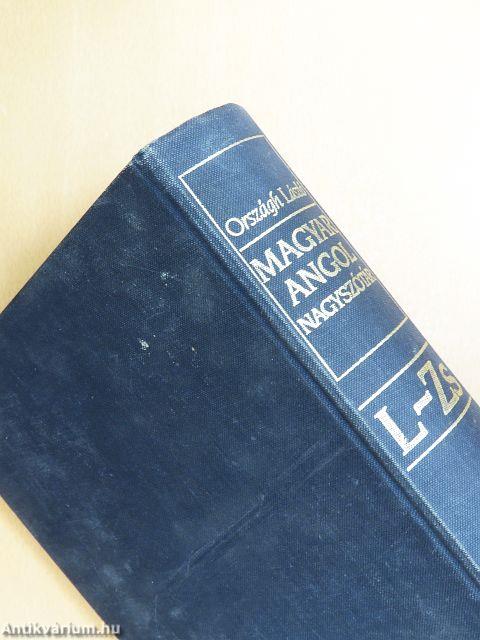 Magyar-angol nagyszótár 1-2.