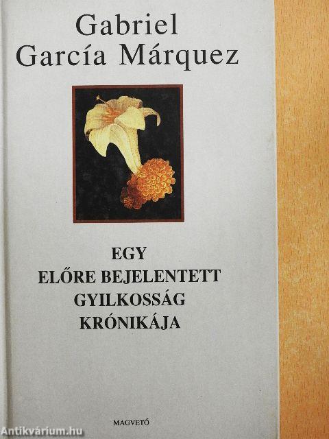 Egy előre bejelentett gyilkosság krónikája