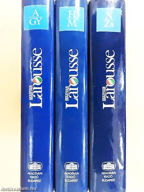Magyar Larousse Enciklopédia 1-3.