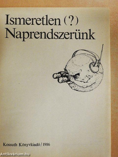 Ismeretlen (?) Naprendszerünk