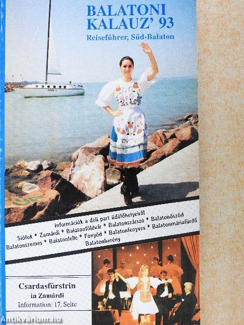 Balatoni kalauz' 93