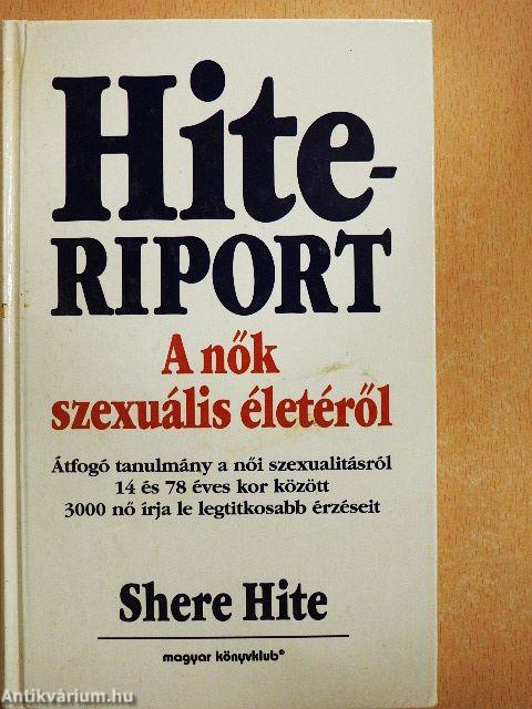 Hite-riport a nők szexuális életéről