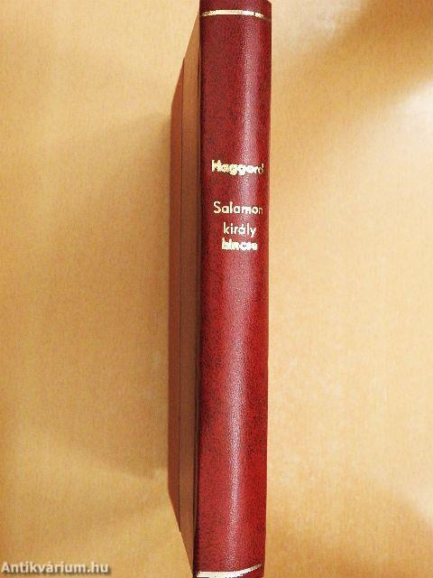 Salamon király kincse