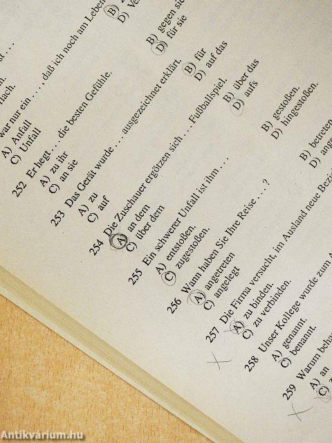 2000 feladat a német "B" típusú közép- és felsőfokú nyelvvizsgákra