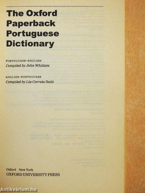 The Oxford Paperback Portuguese Dictionary