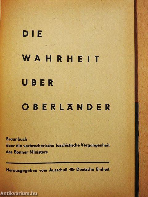 Die Wahrheit über Oberländer