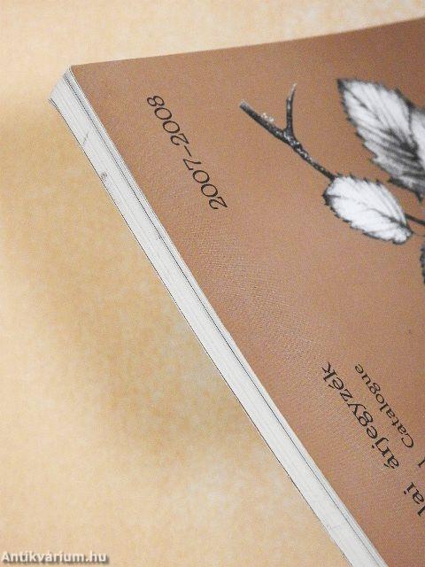 Faiskolai árjegyzék 2007-2008