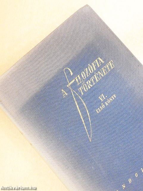 A filozófia története I-VII.