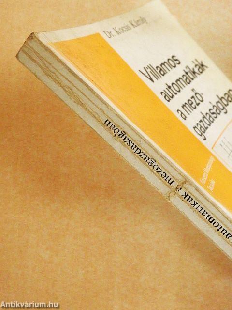 Villamos automatikák a mezőgazdaságban