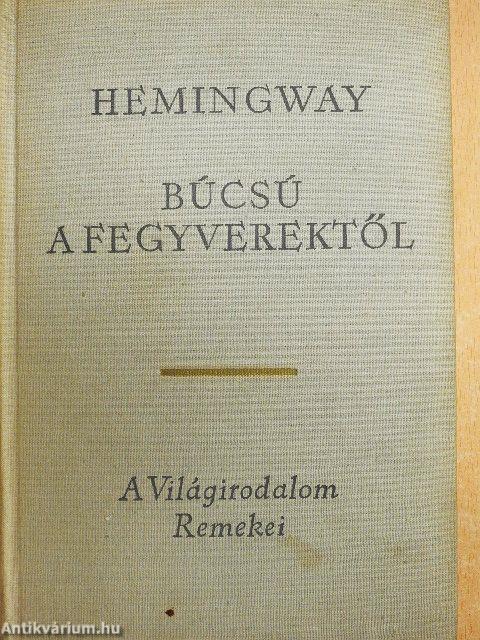 Búcsú a fegyverektől