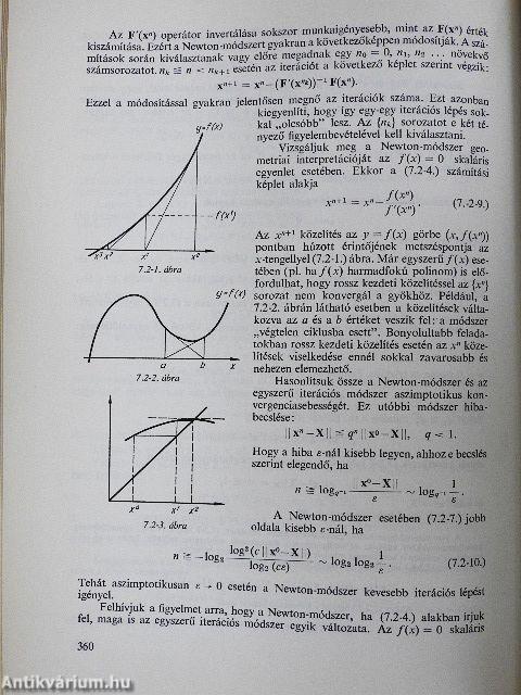 A gépi matematika numerikus módszerei