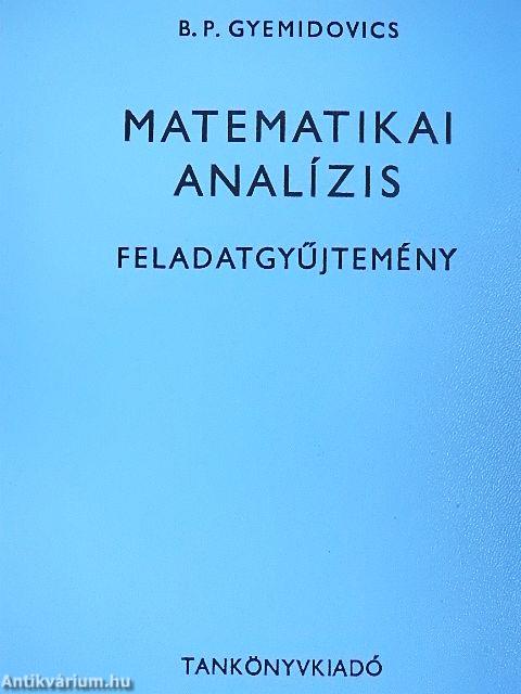 Matematikai analízis