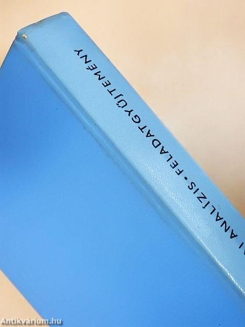 Matematikai analízis