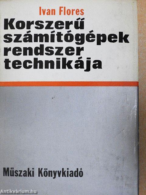 Korszerű számítógépek rendszertechnikája