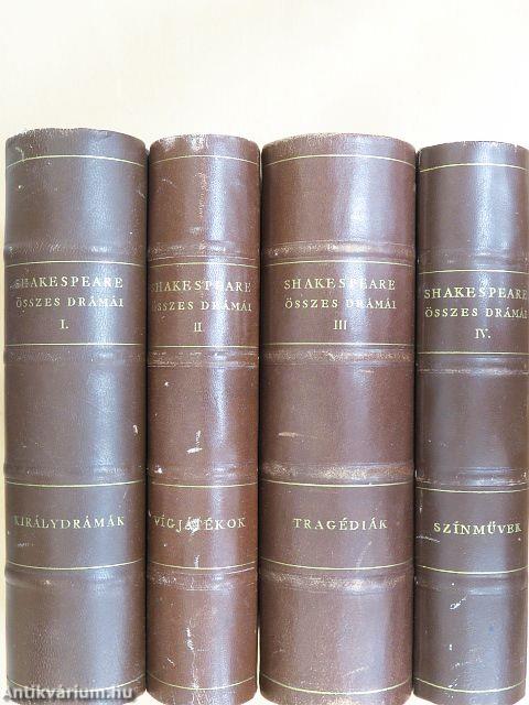 Shakespeare összes drámái I-IV.