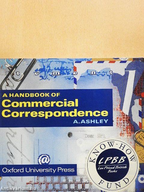 A Handbook of Commercial Correspondence