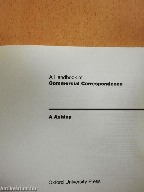 A Handbook of Commercial Correspondence