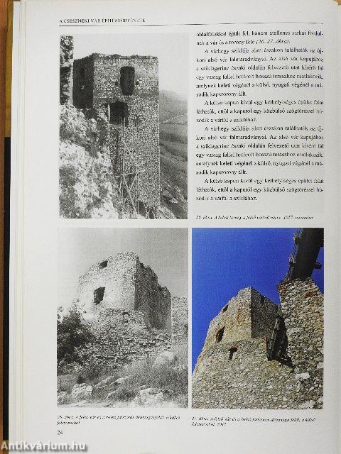 A cseszneki vár építéstörténete