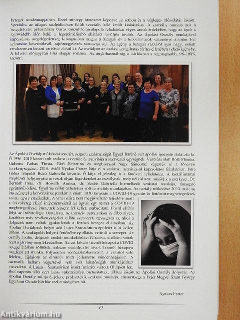 A Fejér Megyei Szent György Egyetemi Oktató Kórház története 1991-2021.