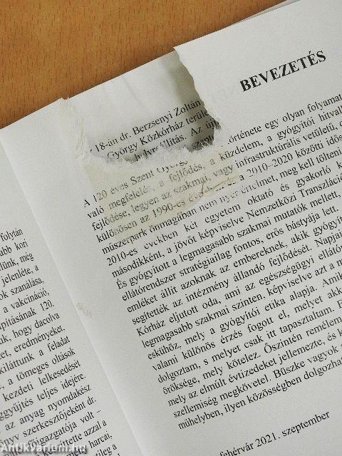 A Fejér Megyei Szent György Egyetemi Oktató Kórház története 1991-2021.