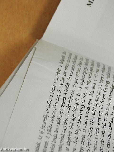 A Fejér Megyei Szent György Egyetemi Oktató Kórház története 1991-2021.