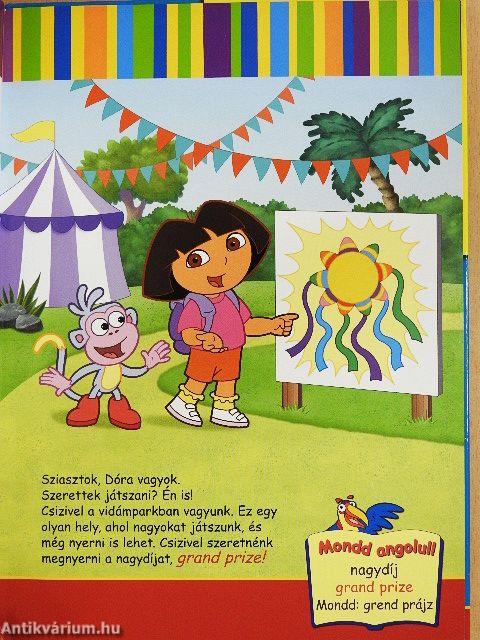 Dóra a vidámparkban