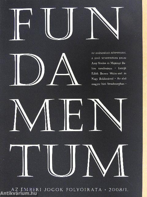 Fundamentum 2008/1.