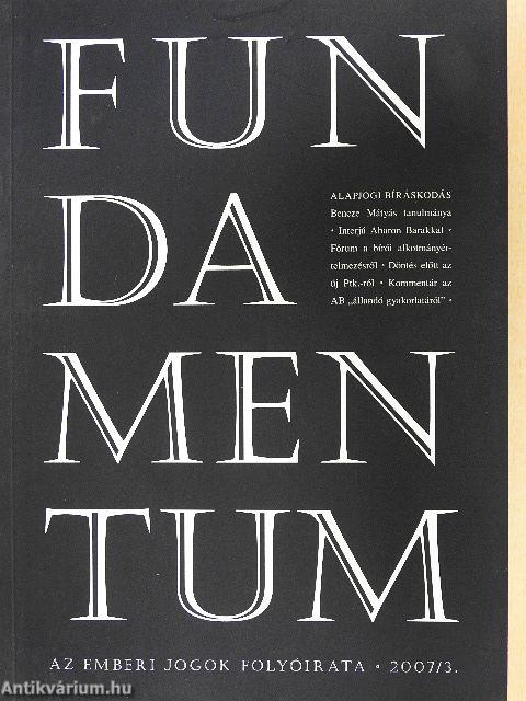 Fundamentum 2007/3.