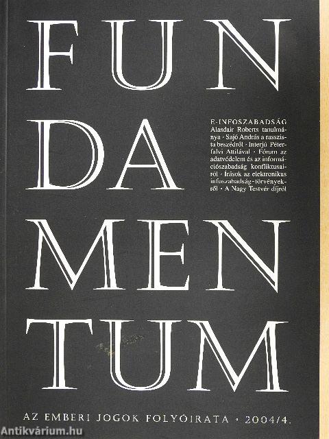 Fundamentum 2004/4.