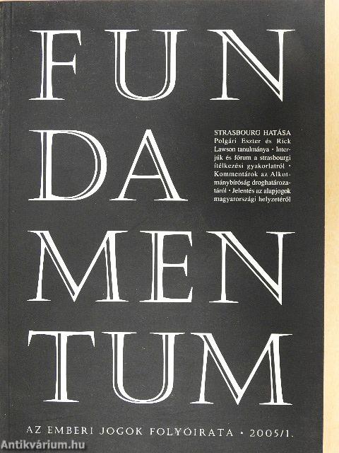 Fundamentum 2005/1.