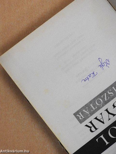 Angol-magyar kéziszótár