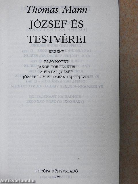 József és testvérei I-II. 