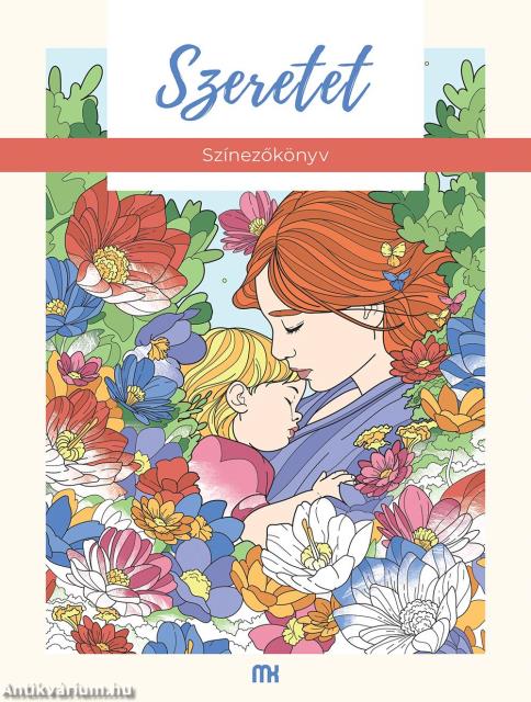 Szeretet - Színezőkönyv