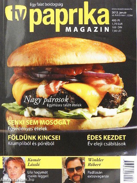 TV Paprika Magazin 2012.  január-december