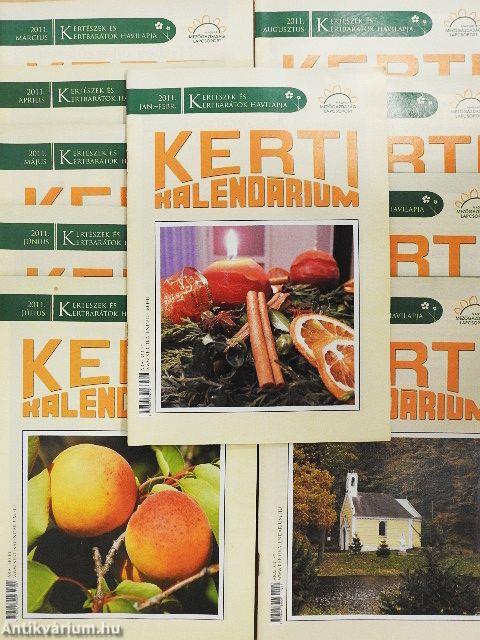 Kerti Kalendárium 2011. január-december