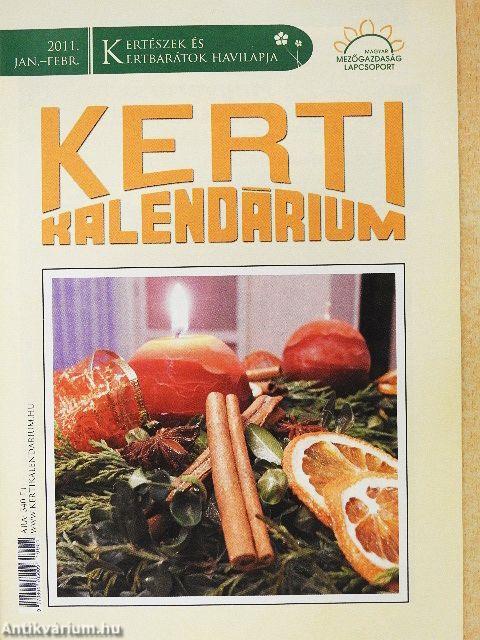 Kerti Kalendárium 2011. január-december