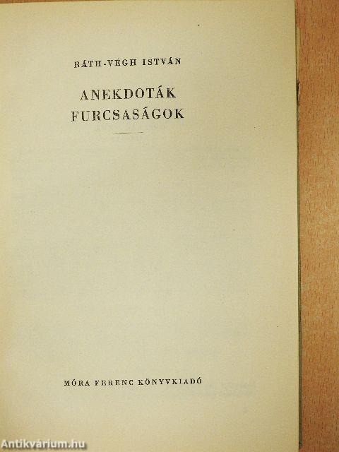 Anekdoták, furcsaságok