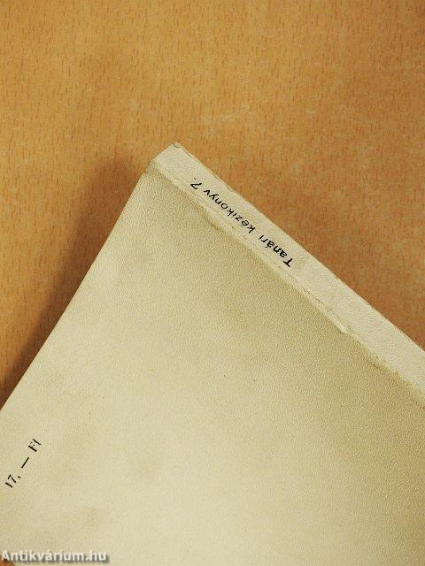 Tanári kézikönyv 7.