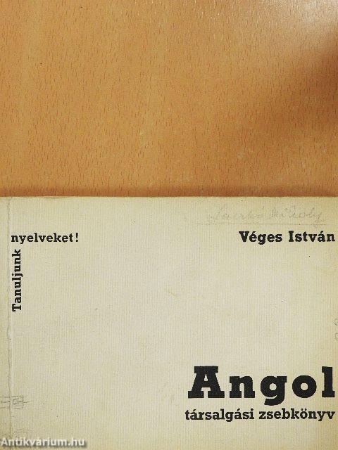 Angol társalgási zsebkönyv