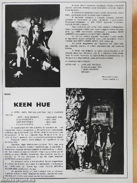 Metallica Hungarica 1987/1