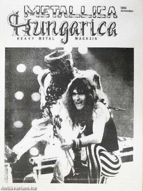 Metallica Hungarica 1986. november