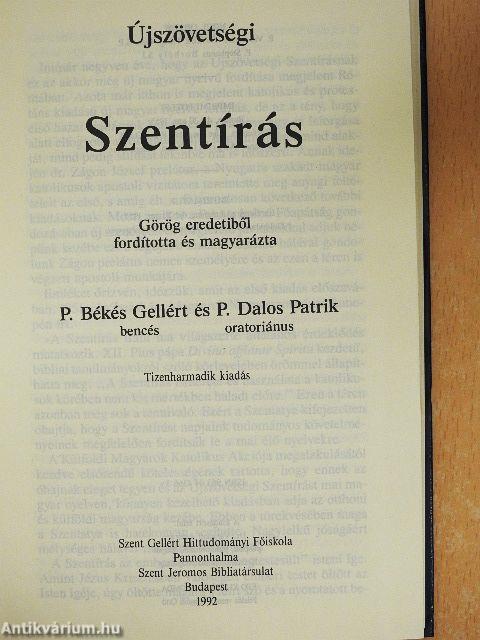 Újszövetségi Szentírás