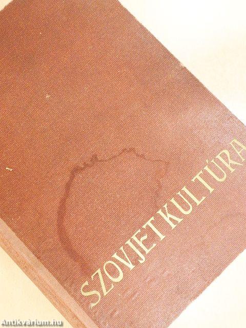 Szovjet kultúra 1951-1952. (nem teljes évfolyamok)