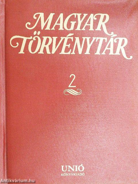 Magyar Törvénytár 2.