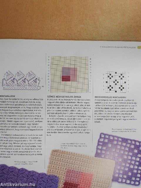 A horgolás technikáinak enciklopédiája