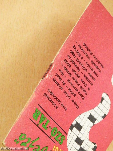 Rejtvényfejtő mini szó-tár 7.