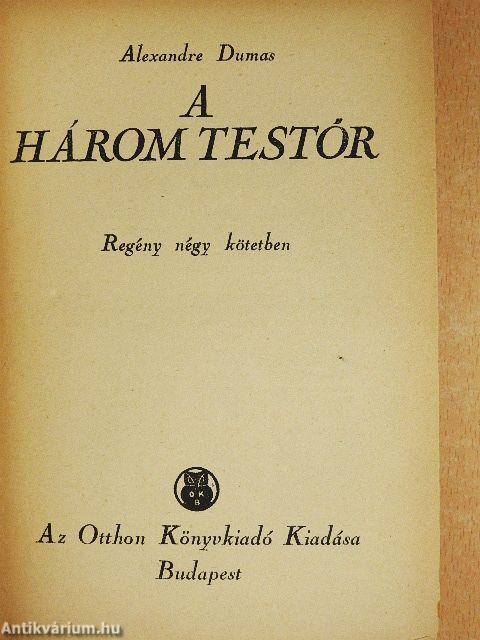 A három testőr I-IV.