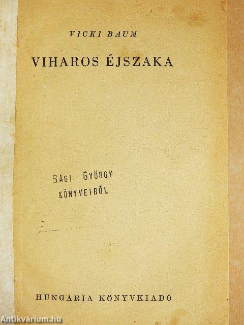Viharos éjszaka