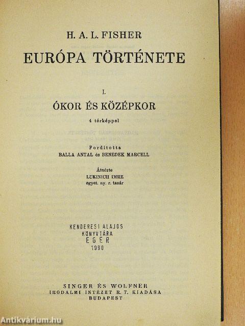 Európa története I.