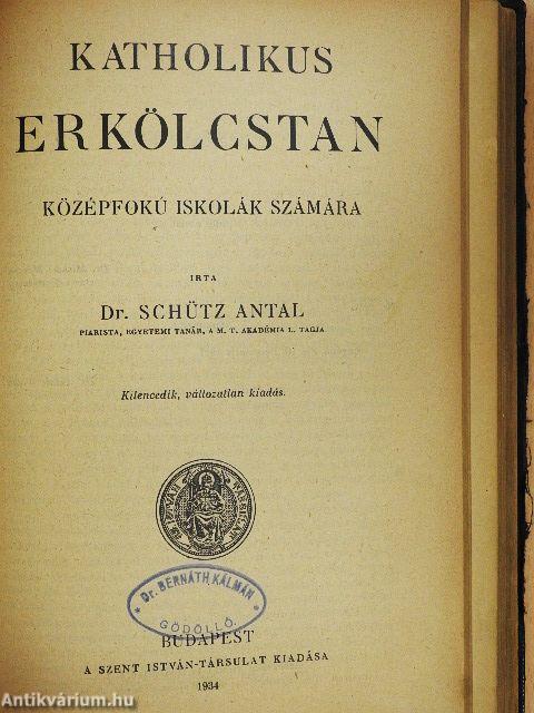 Ószövetségi bibliai történetek/Katholikus hittan/Katholikus erkölcstan/Katholikus egyháztörténelem/Katholikus hitvédelem